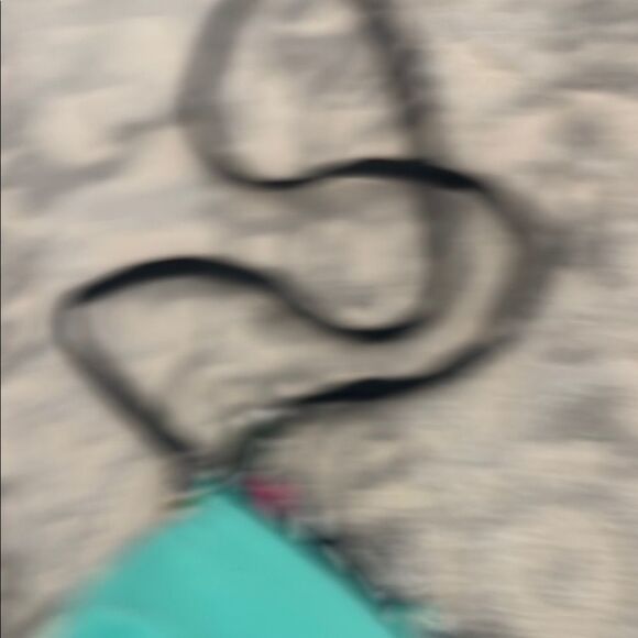 Multicolor Patterned Bikini Top- Mossimo size L - Picture 3 of 4